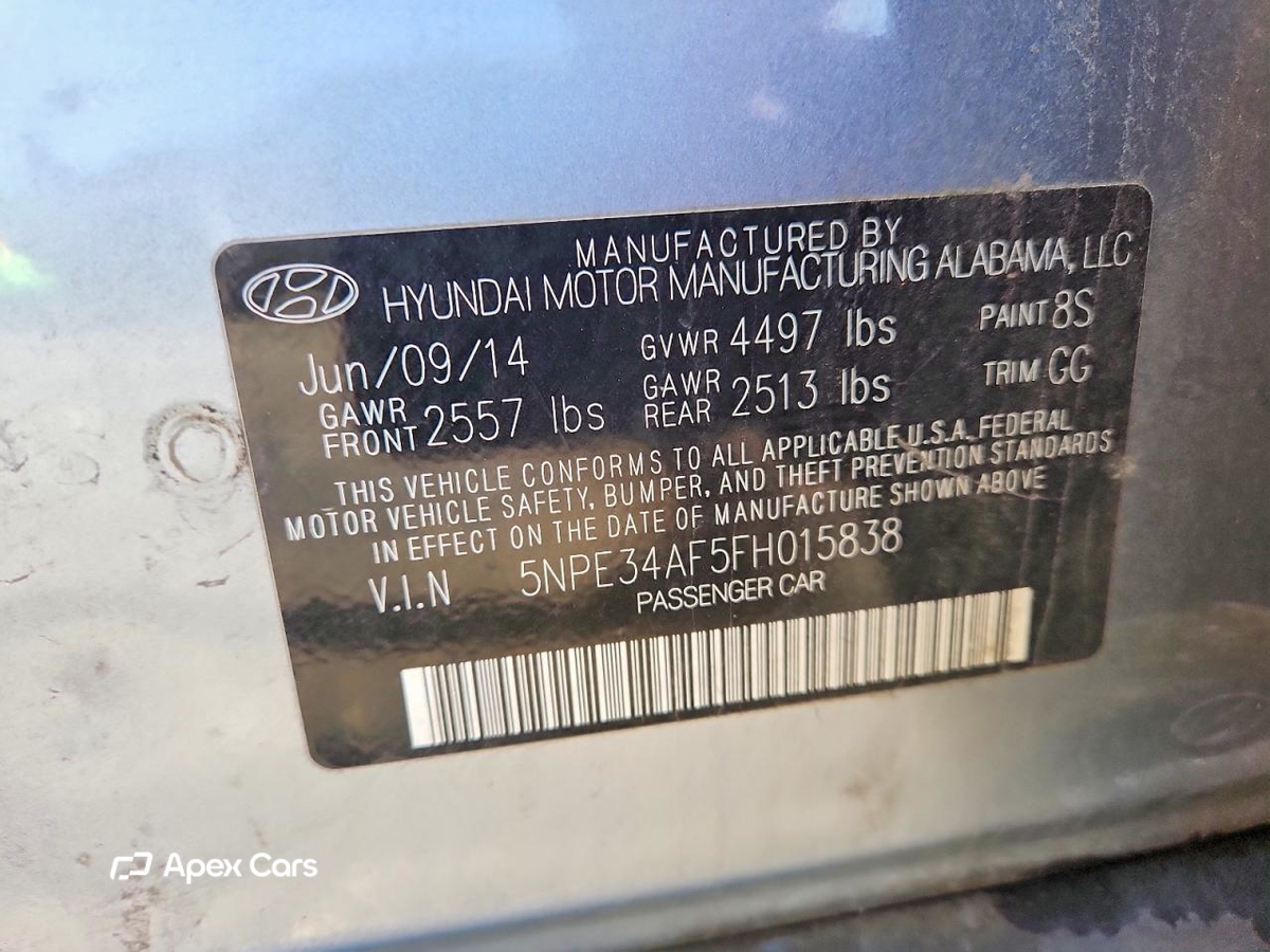 Hyundai Sonata 2015