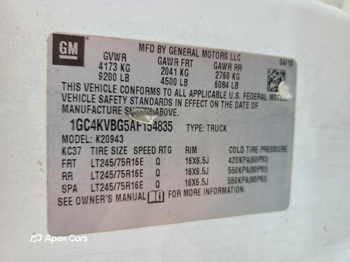 Chevrolet Silverado 2010