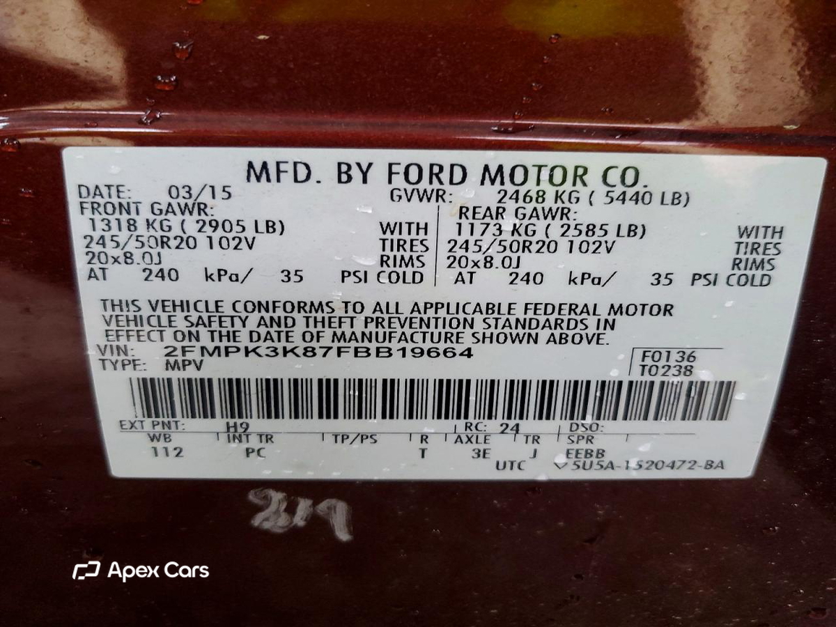 Ford Edge 2015
