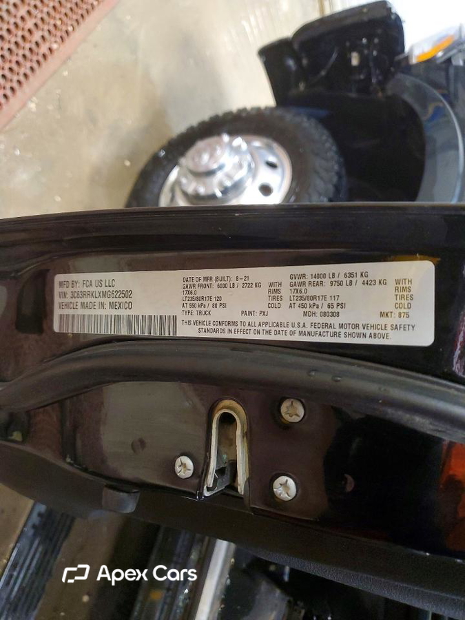RAM 3500 2021