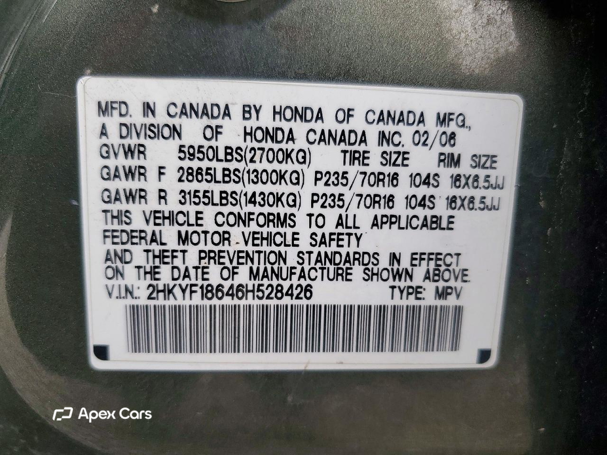Honda Pilot 2006