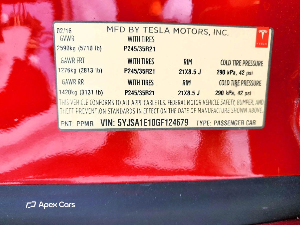 Tesla Model S 2016