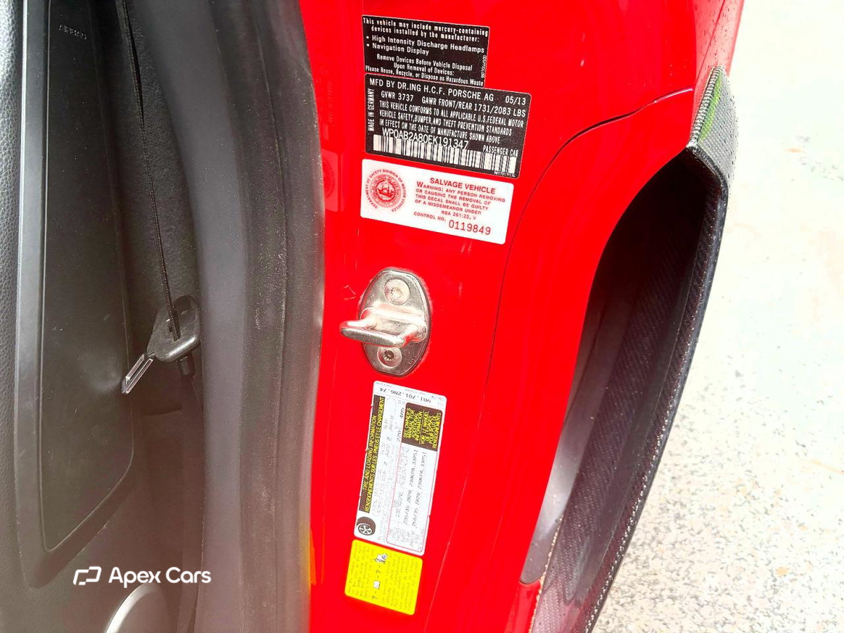 Porsche Cayman 2014