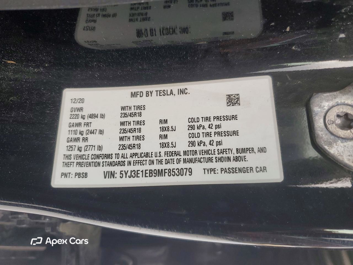 Tesla Model 3 2021