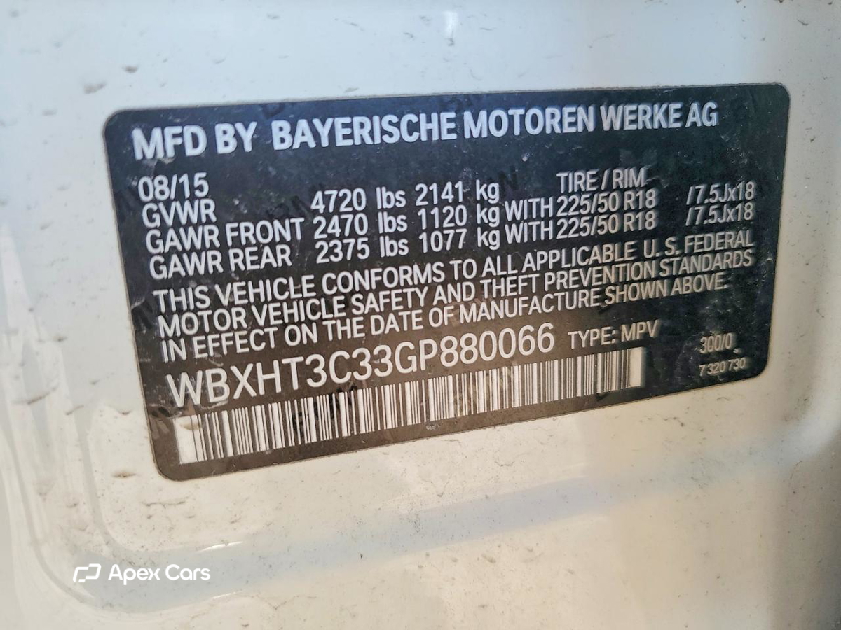 BMW X1 2016