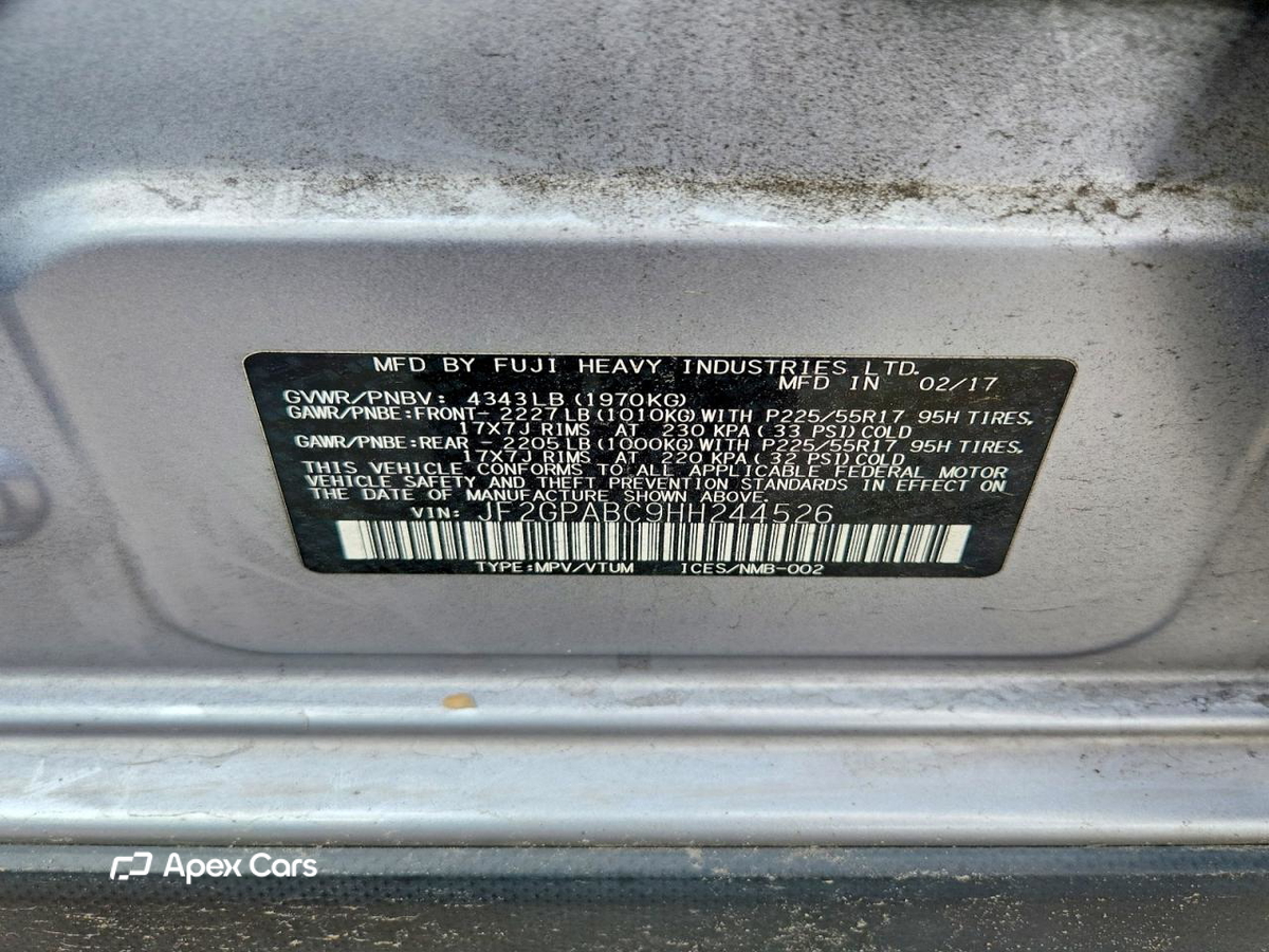 Subaru XV 2017