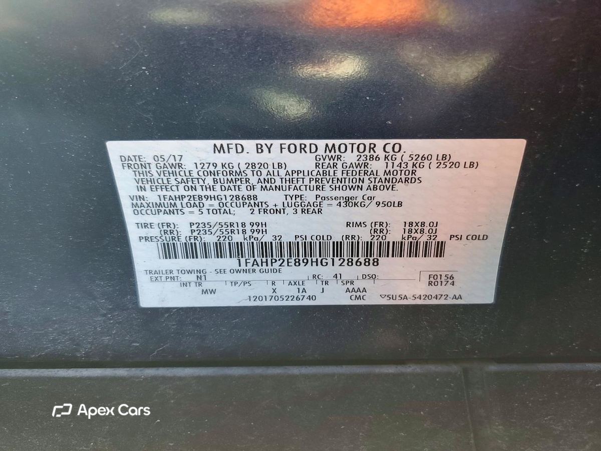 Ford Taurus 2017