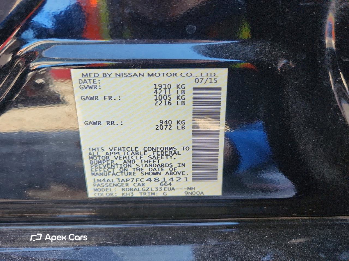 Nissan Altima 2015