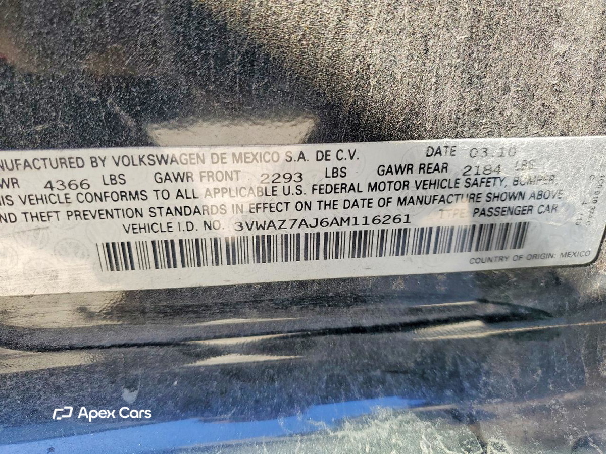 Volkswagen Jetta 2010