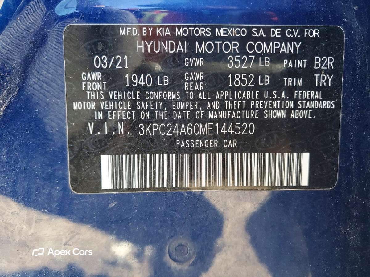Hyundai Accent 2021
