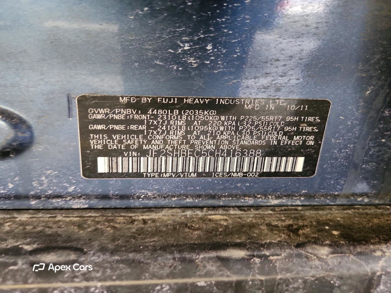 Subaru Forester 2012