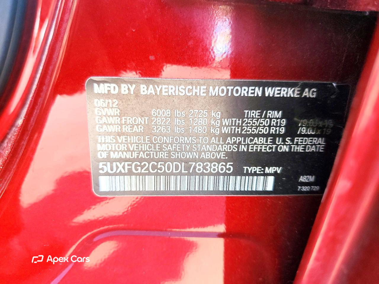 BMW X6 2013