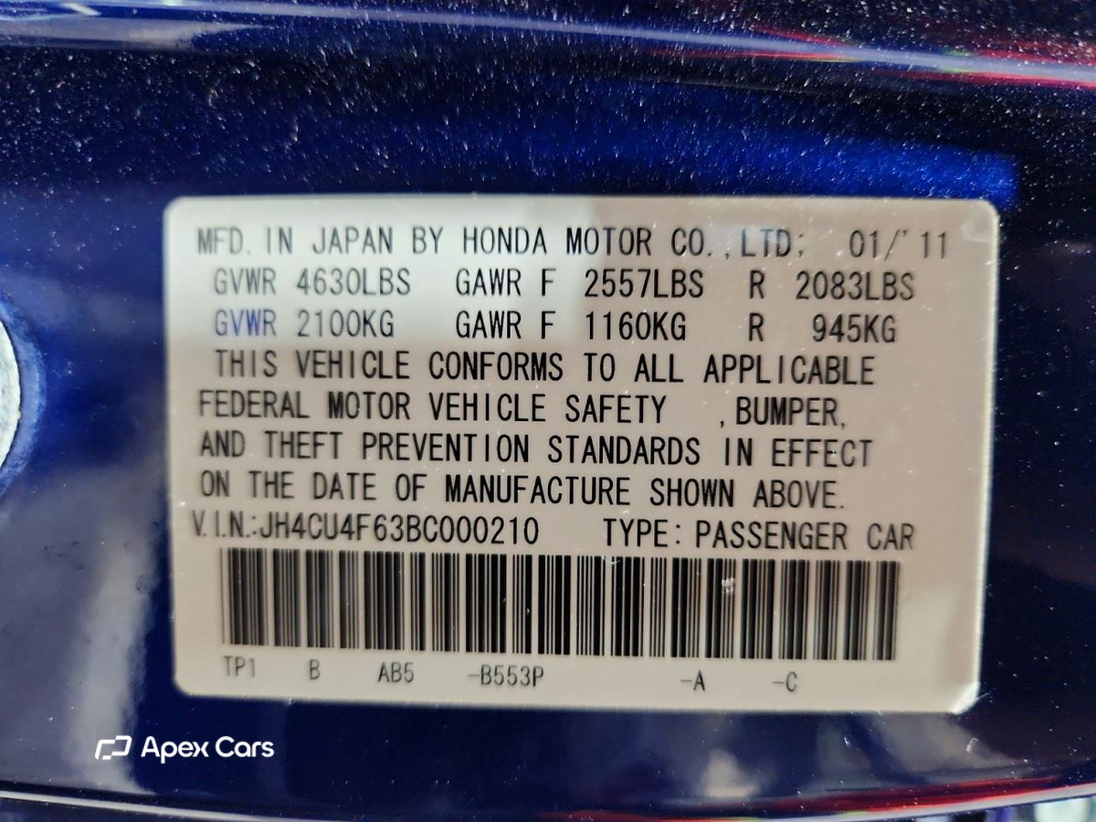 Acura TSX 2011