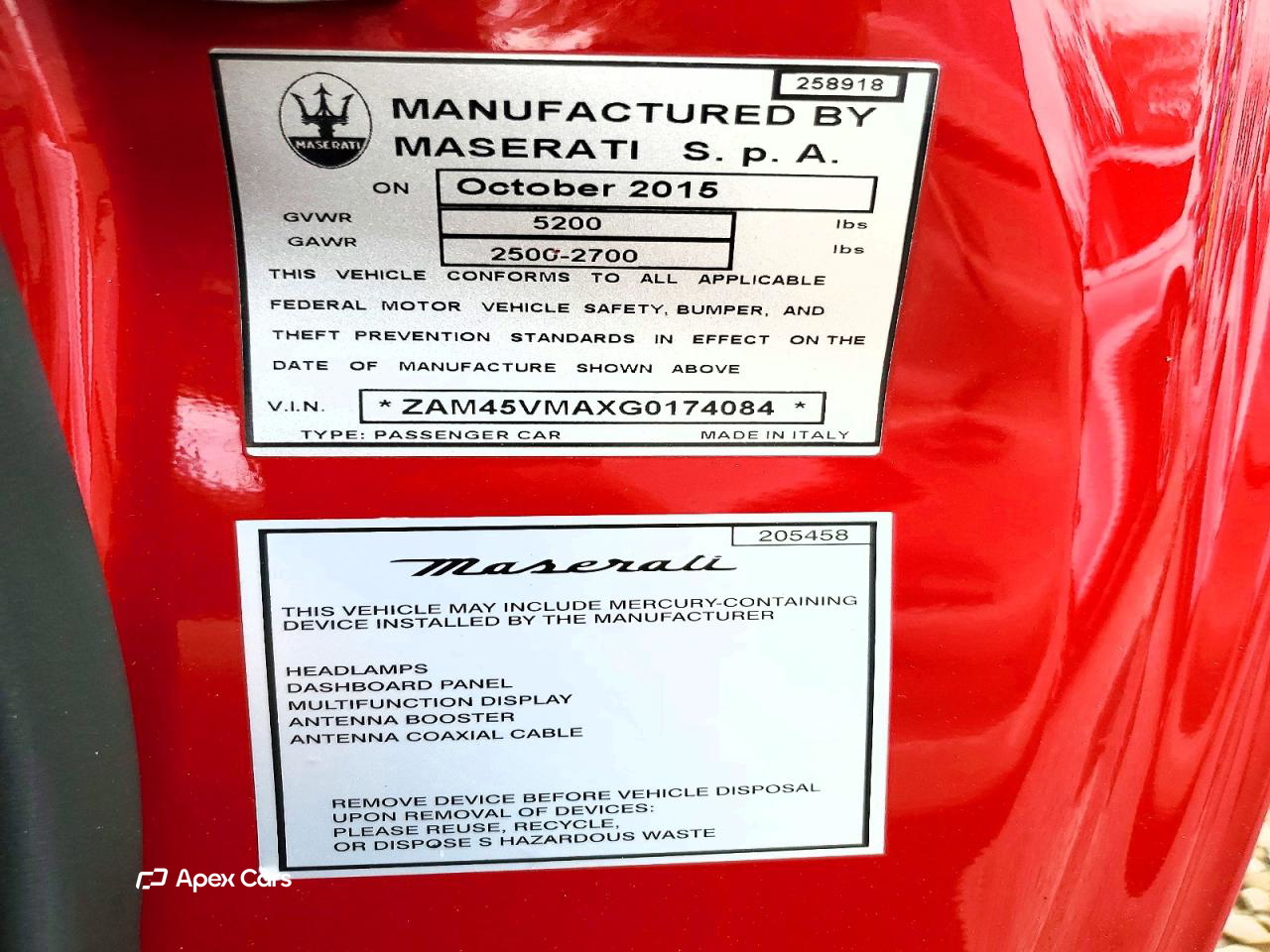 Maserati GranTurismo 2016