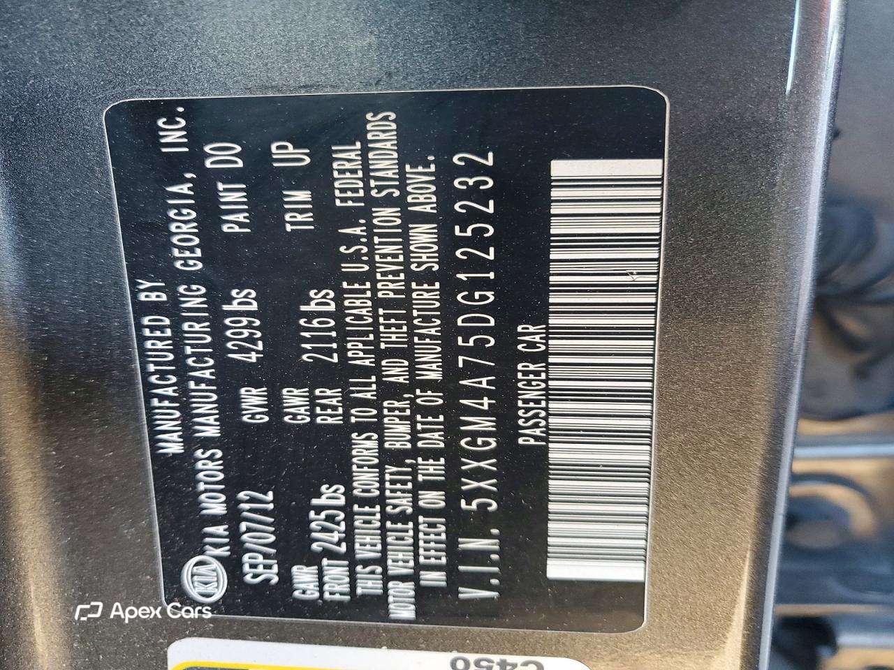 Kia Optima 2013