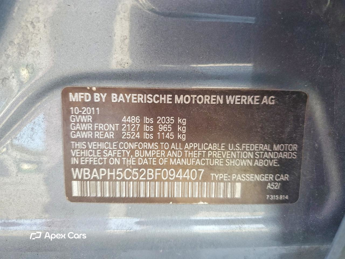 BMW Series 3 2011