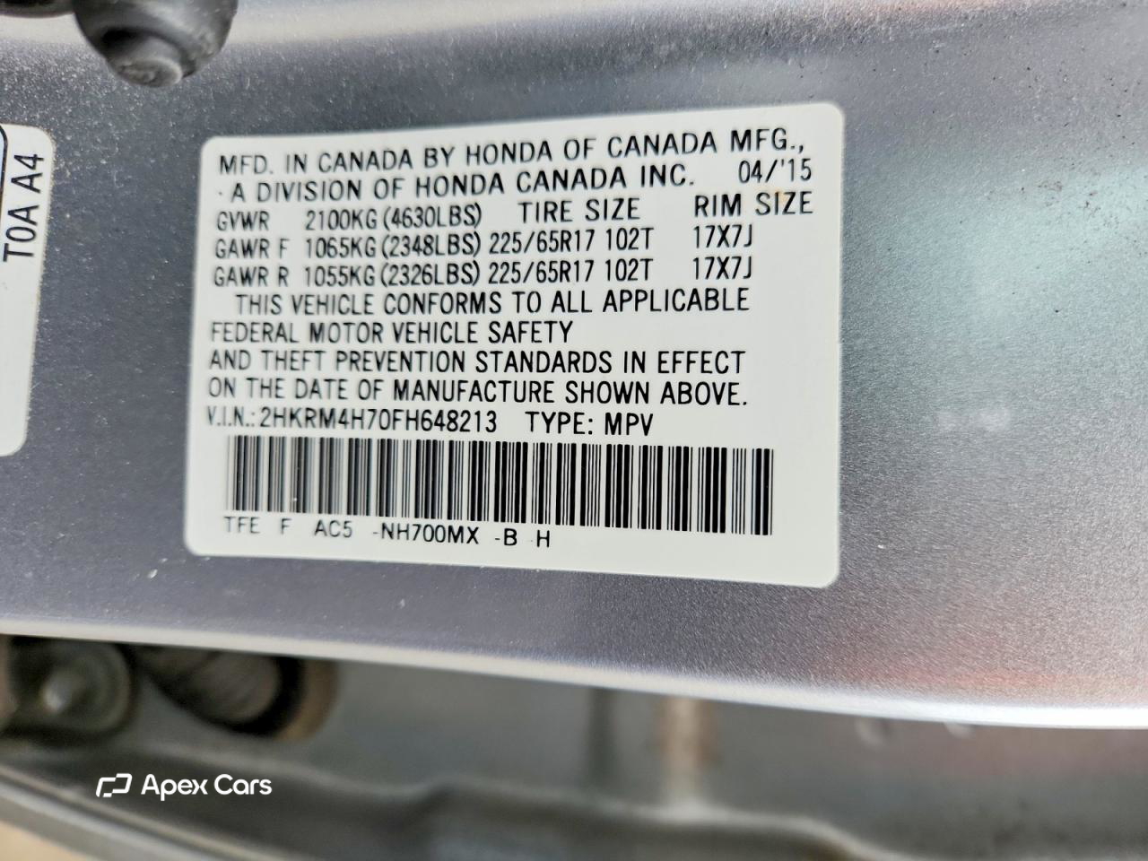 Honda CR-V 2015