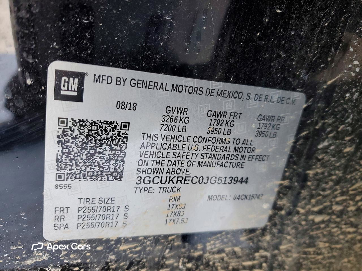 Chevrolet Silverado 2018