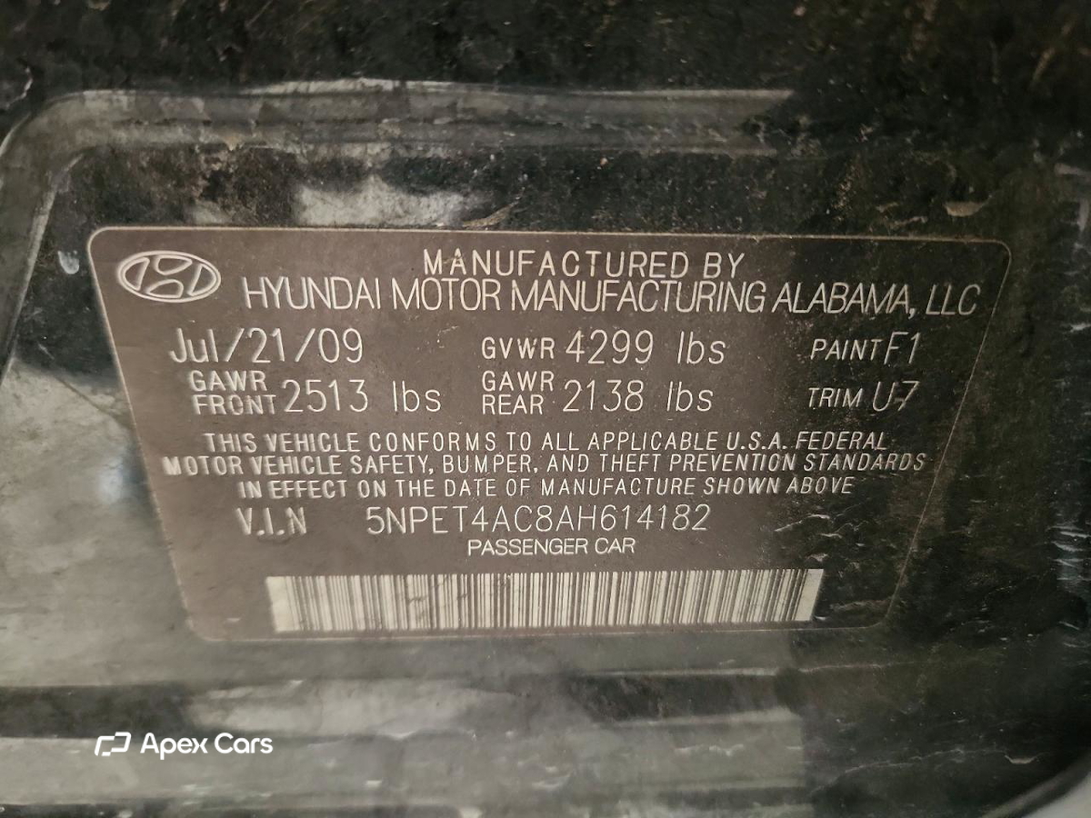 Hyundai Sonata 2010
