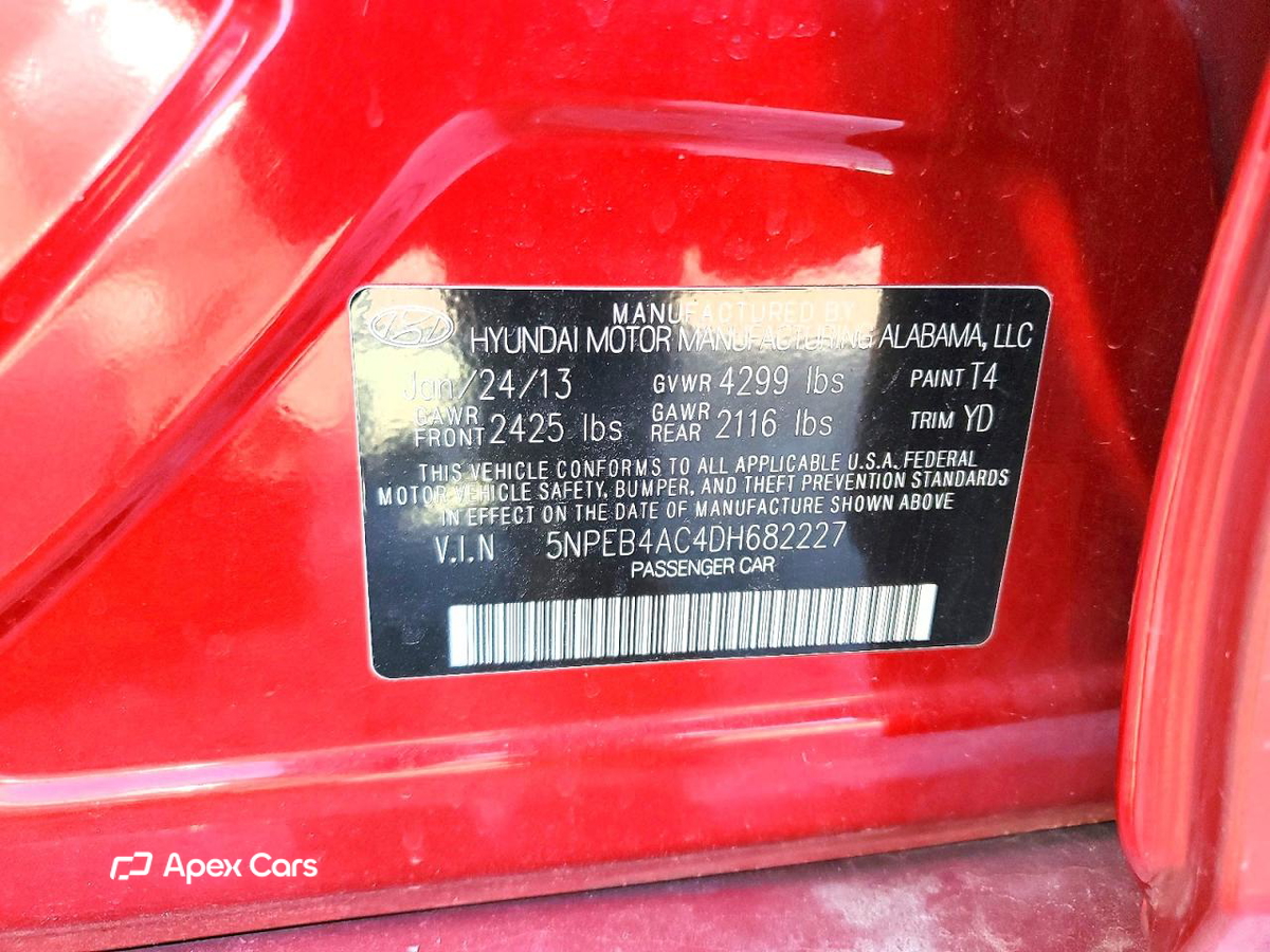 Hyundai Sonata 2013