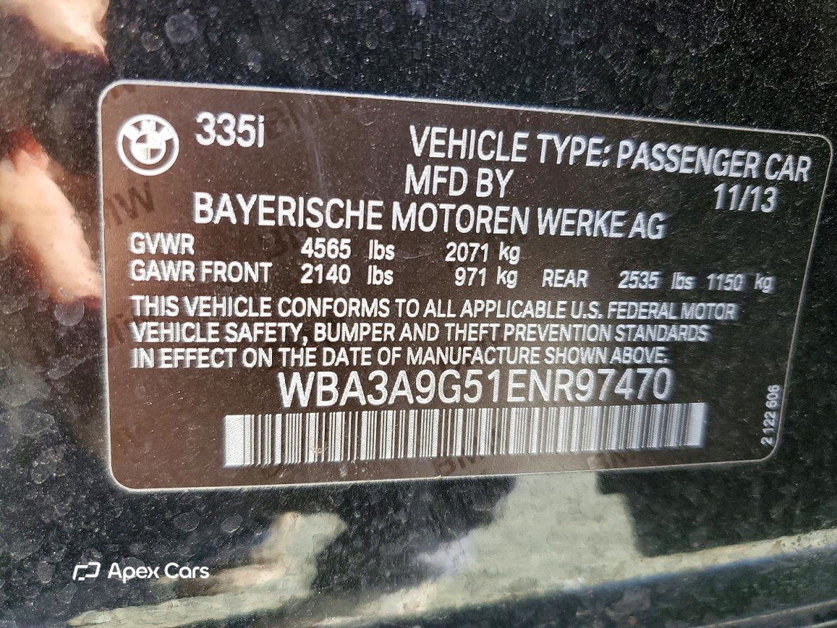 BMW Series 3 2014