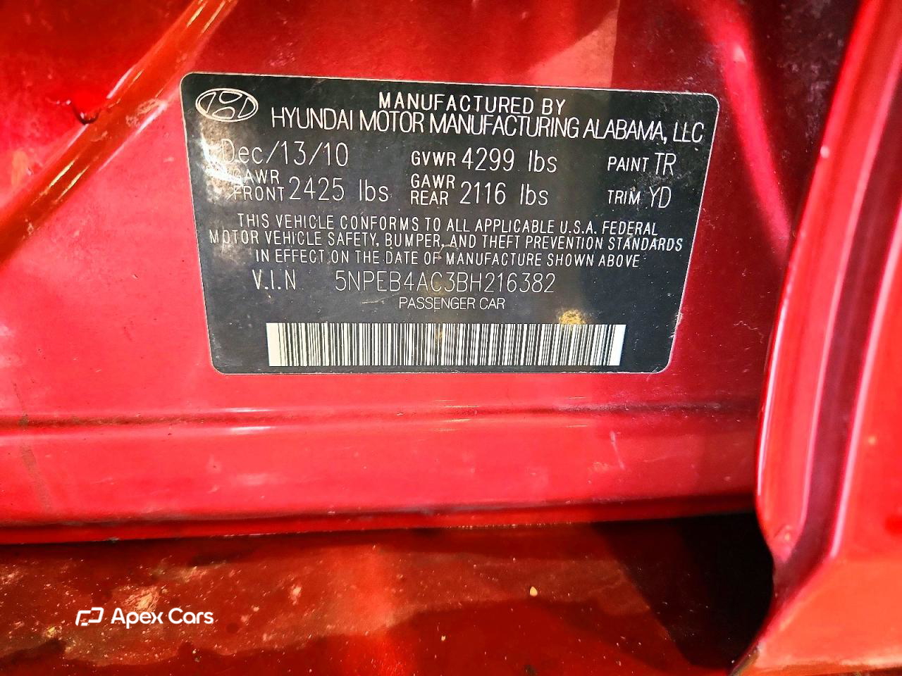 Hyundai Sonata 2011