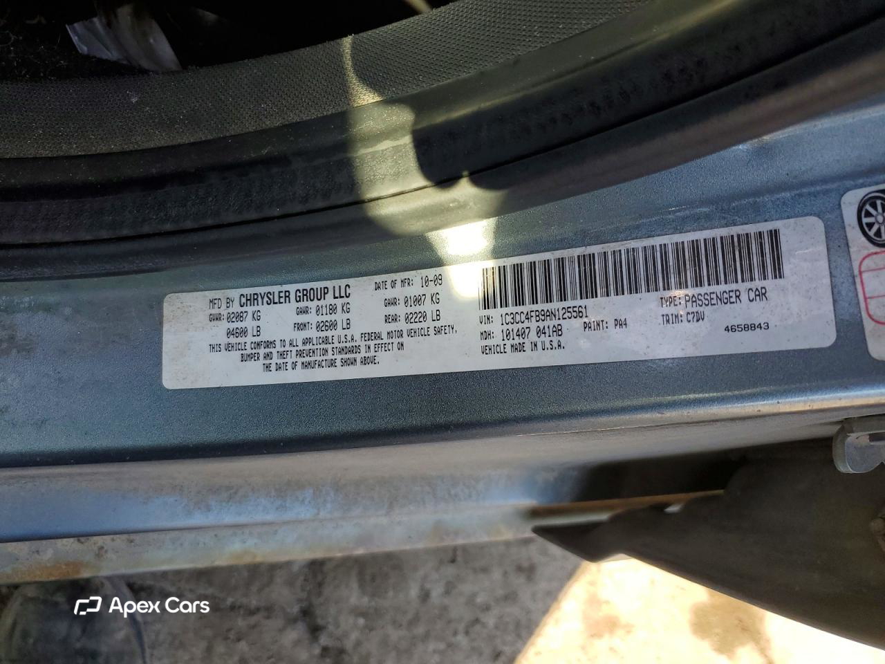 Chrysler Sebring 2010