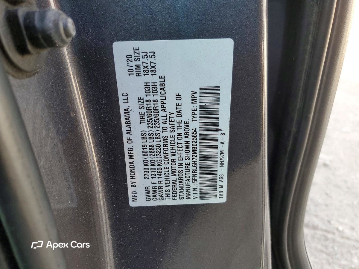 Honda Odyssey 2021