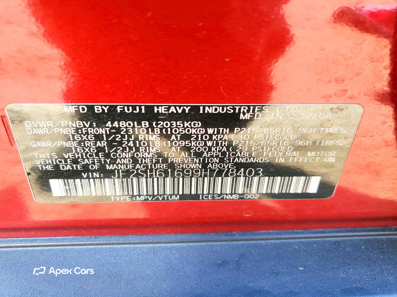 Subaru Forester 2009