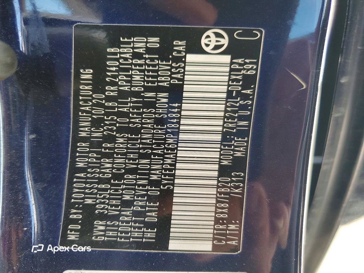 Toyota Corolla 2021
