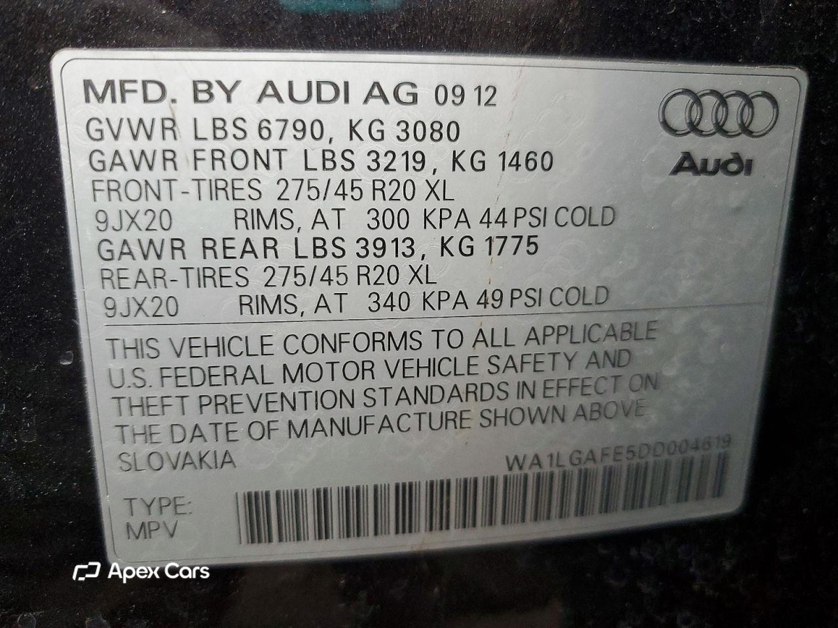 Audi Q7 2013