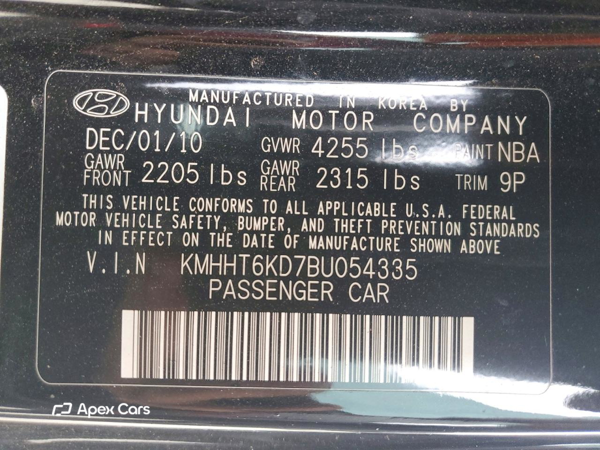 Hyundai Genesis 2011