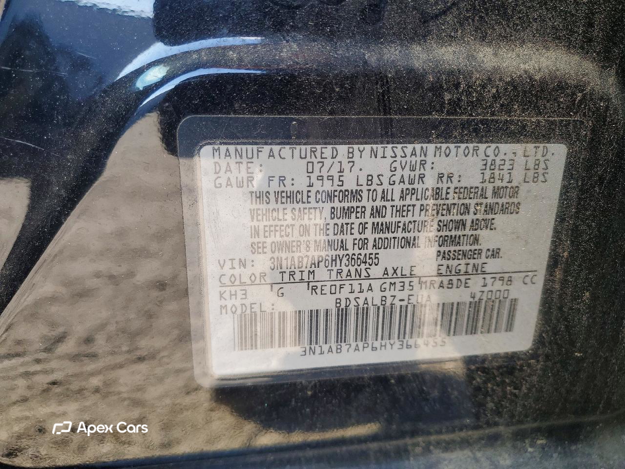 Nissan Sentra 2017