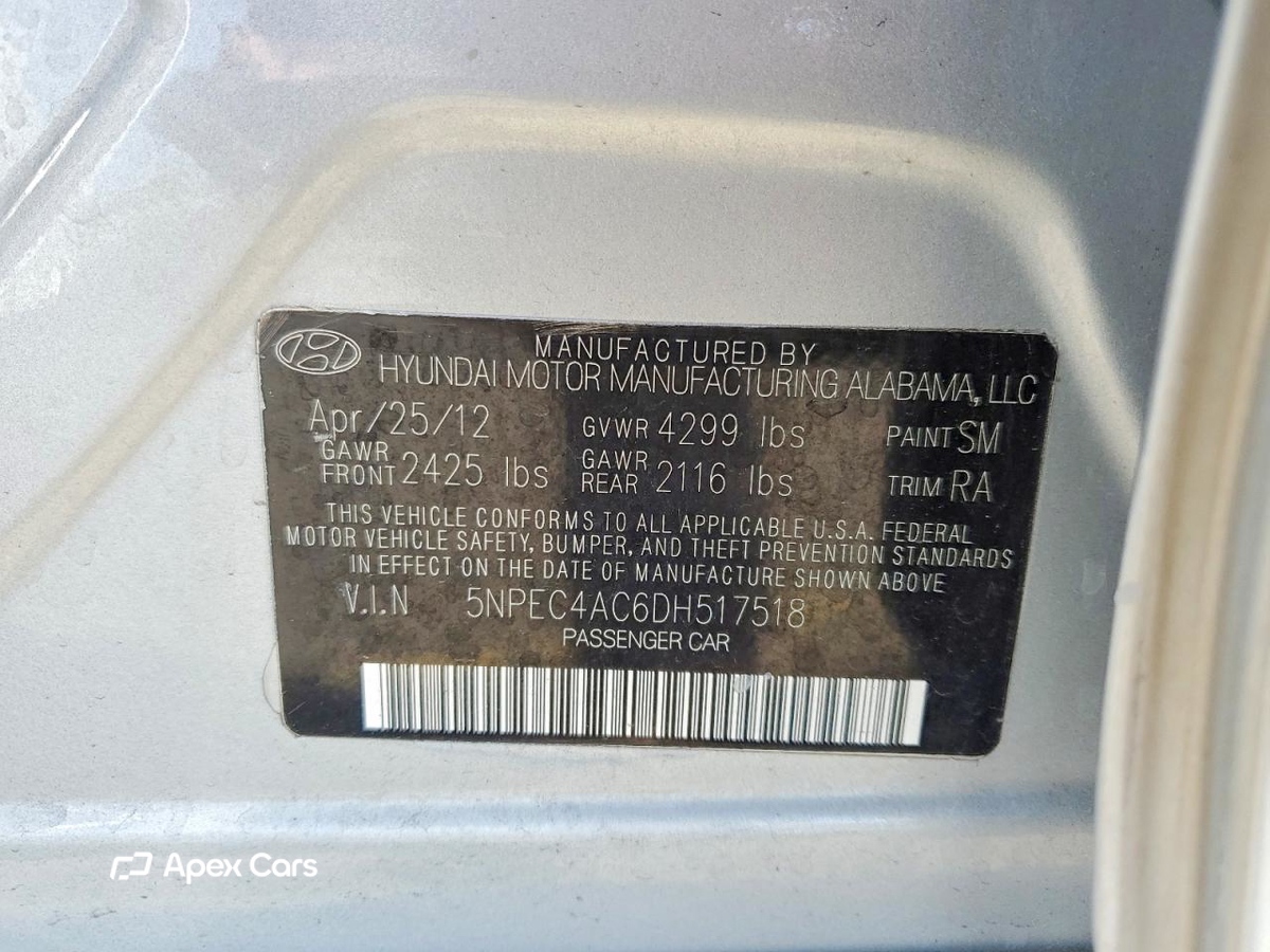 Hyundai Sonata 2013