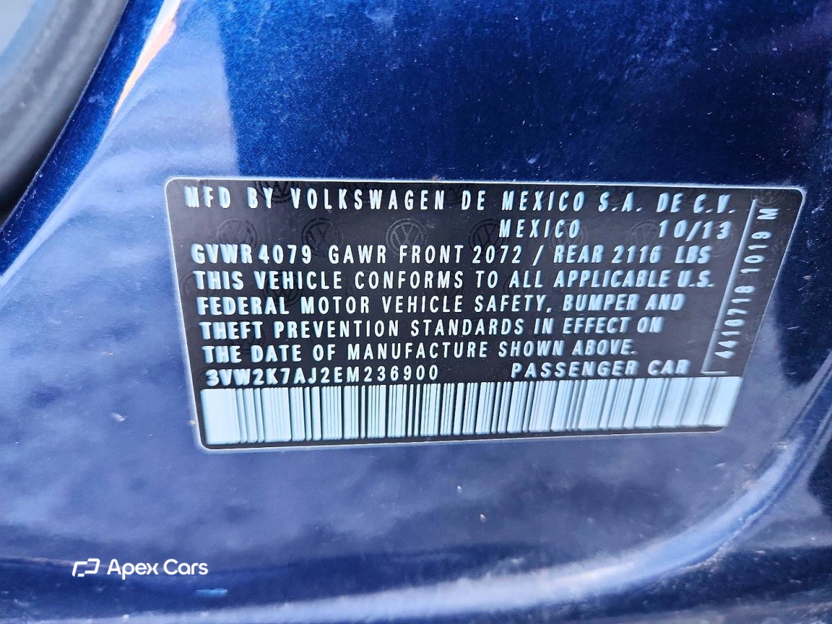 Volkswagen Jetta 2014