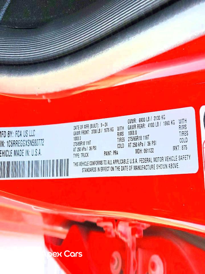 RAM 1500 2025