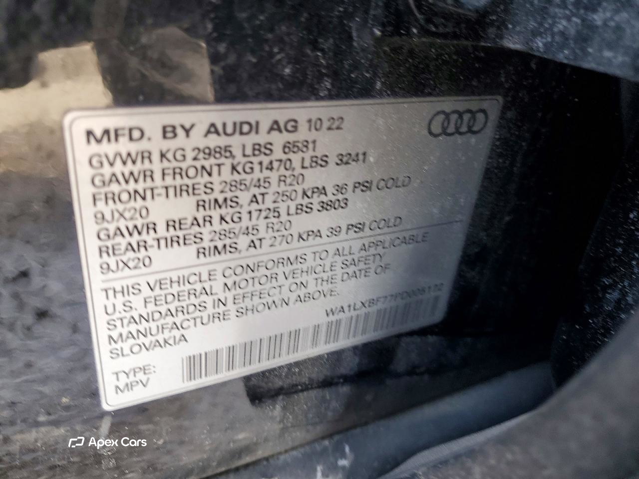 Audi Q7 2023