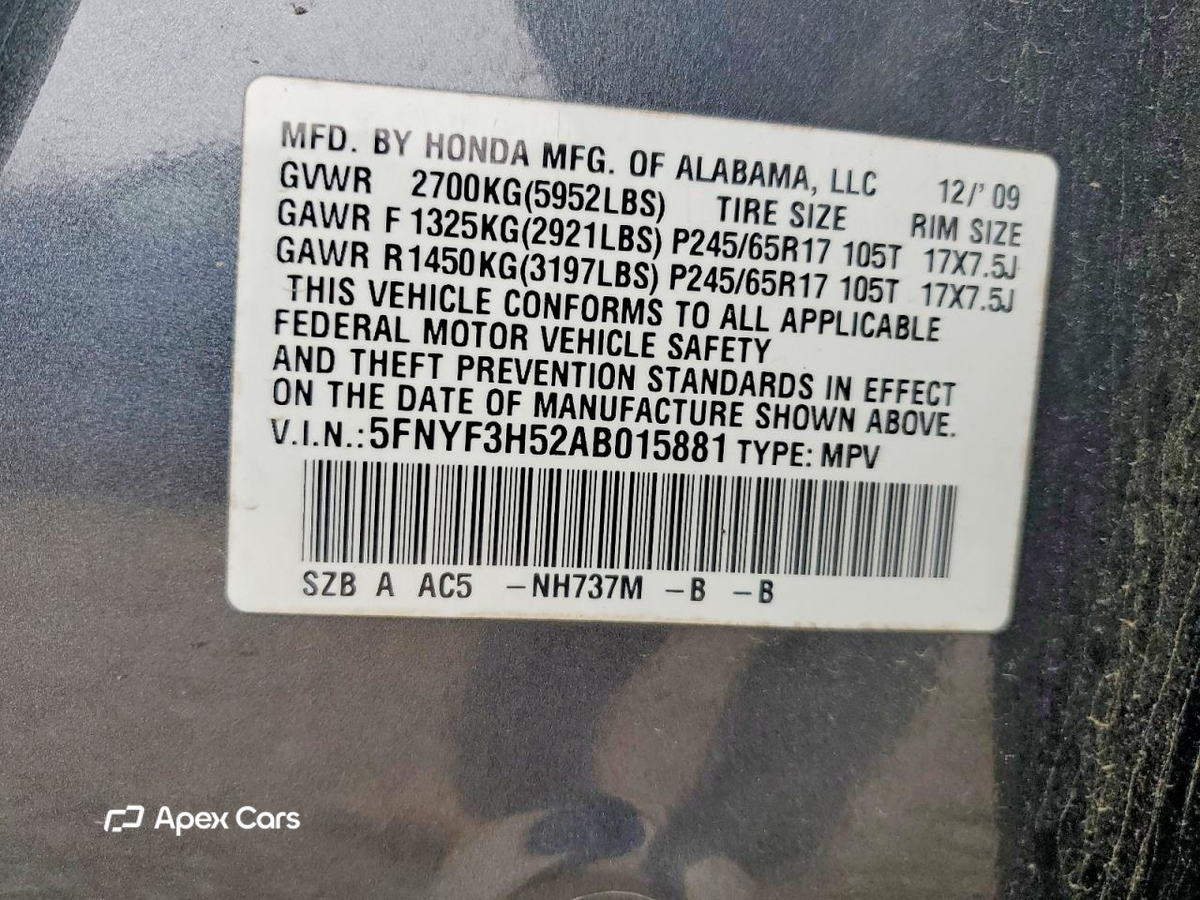 Honda Pilot 2010