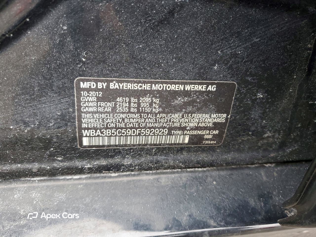 BMW Series 3 2013