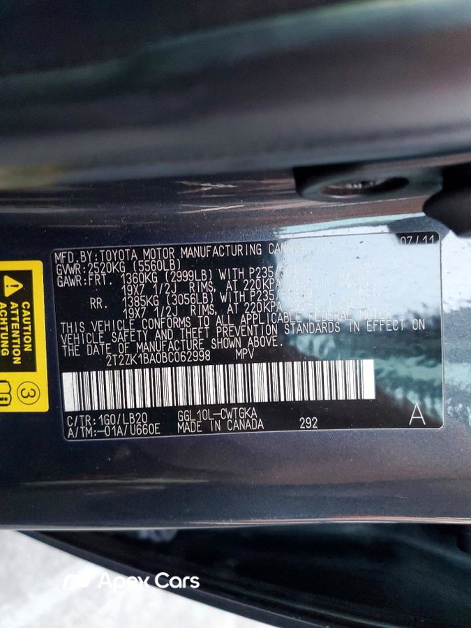 Lexus RX 2011