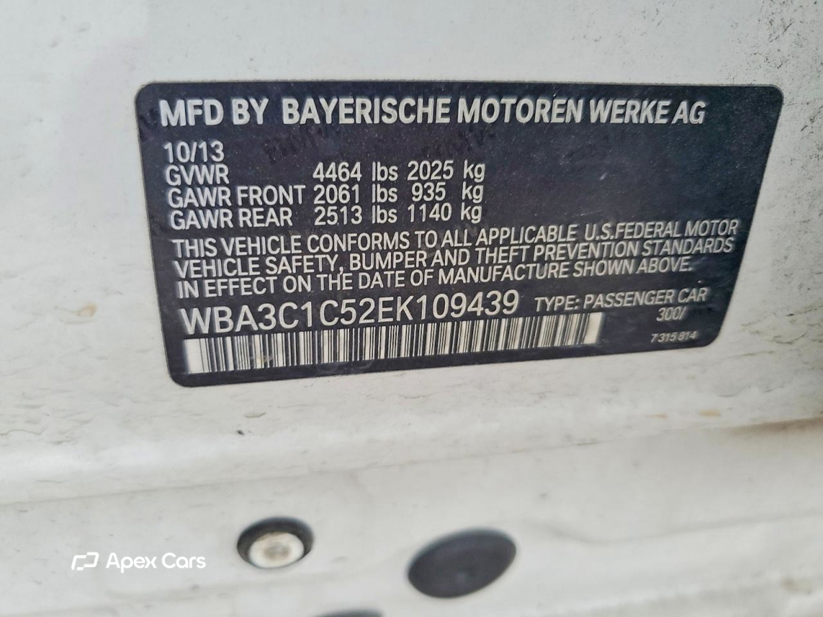 BMW Series 3 2014