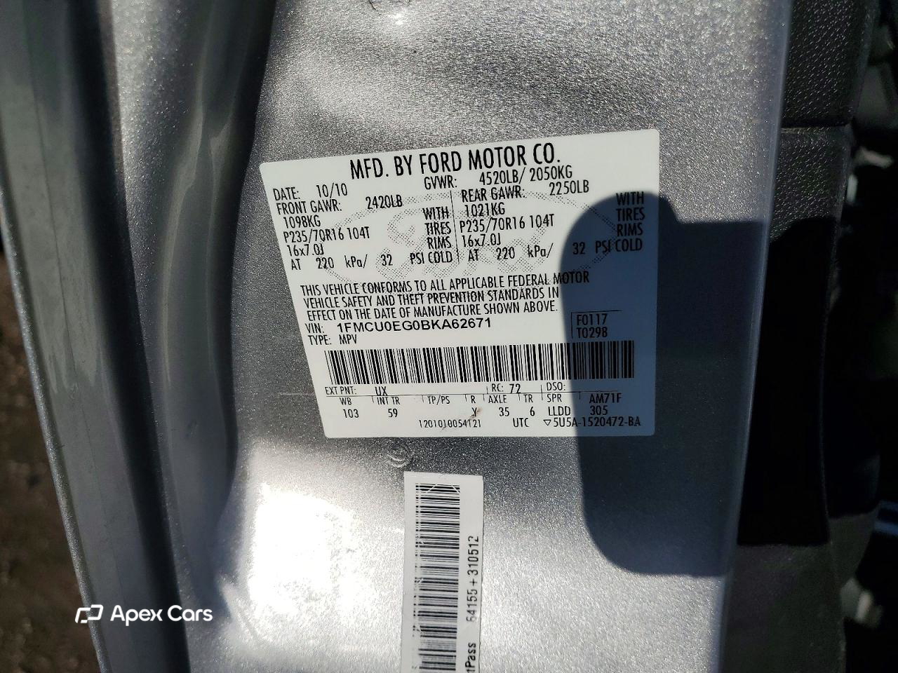 Ford Escape 2011