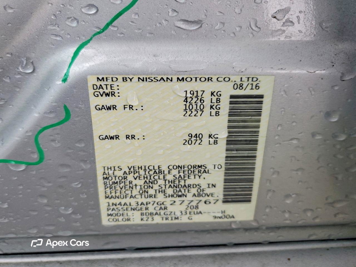 Nissan Altima 2016