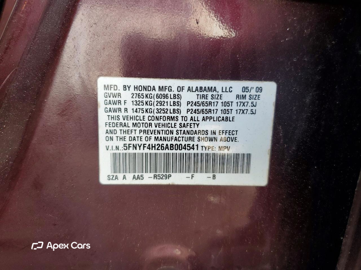 Honda Pilot 2010