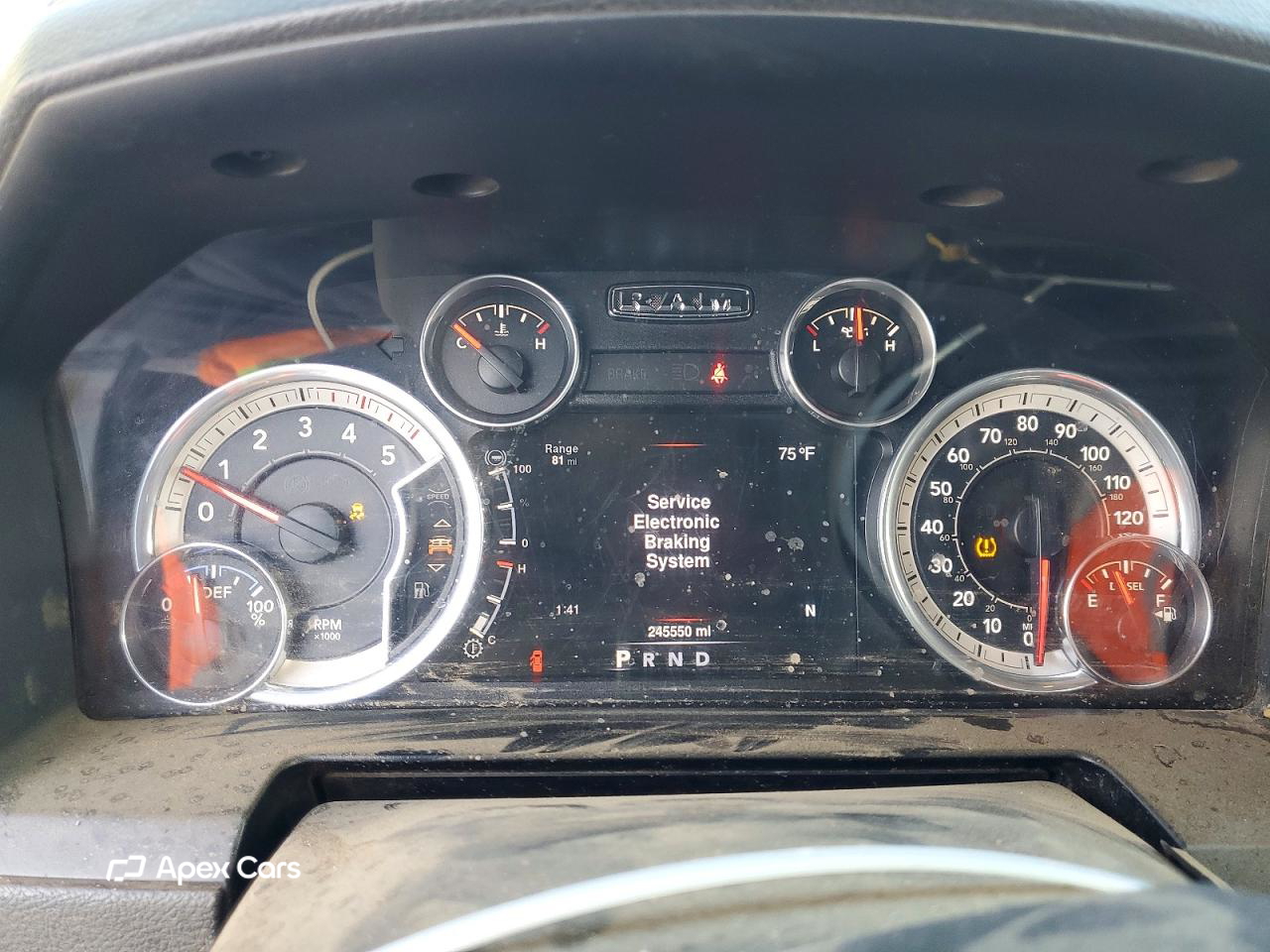 RAM 2500 2016