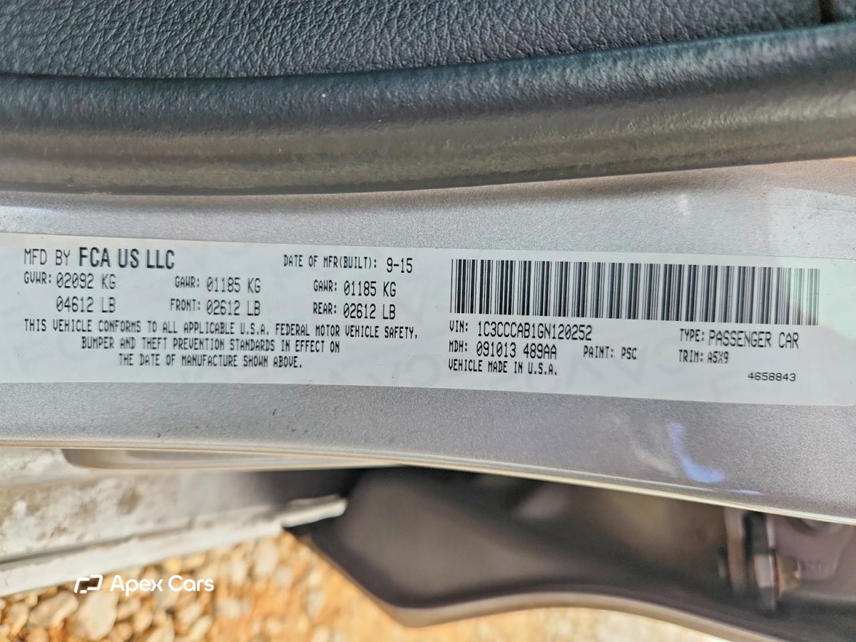 Chrysler 200 2016