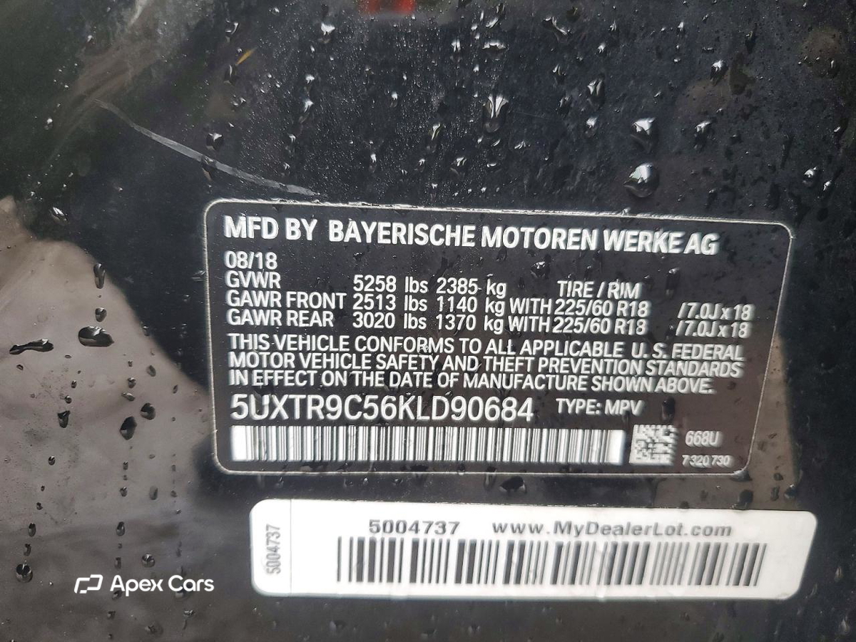 BMW X3 2019