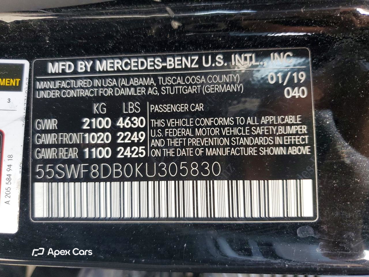 Mercedes-Benz  2019