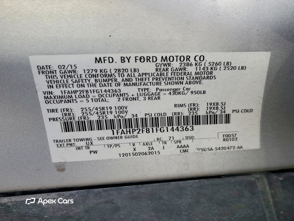 Ford Taurus 2015