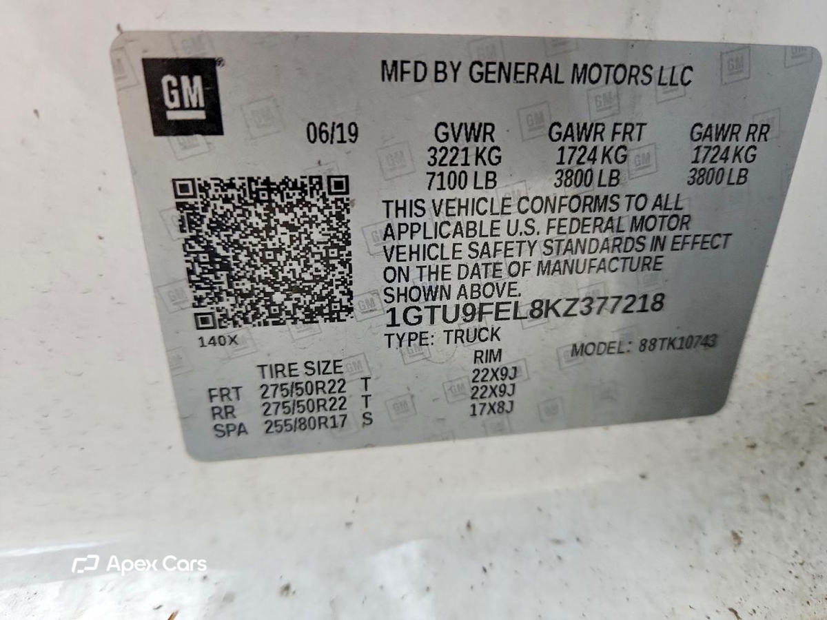 GMC Sierra 2019